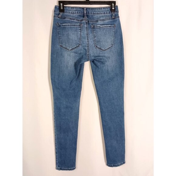 KanCan Super Skinny Jeans Size 7/27 Mid Rise Stretch Denim Blue Women’s - Picture 7 of 9